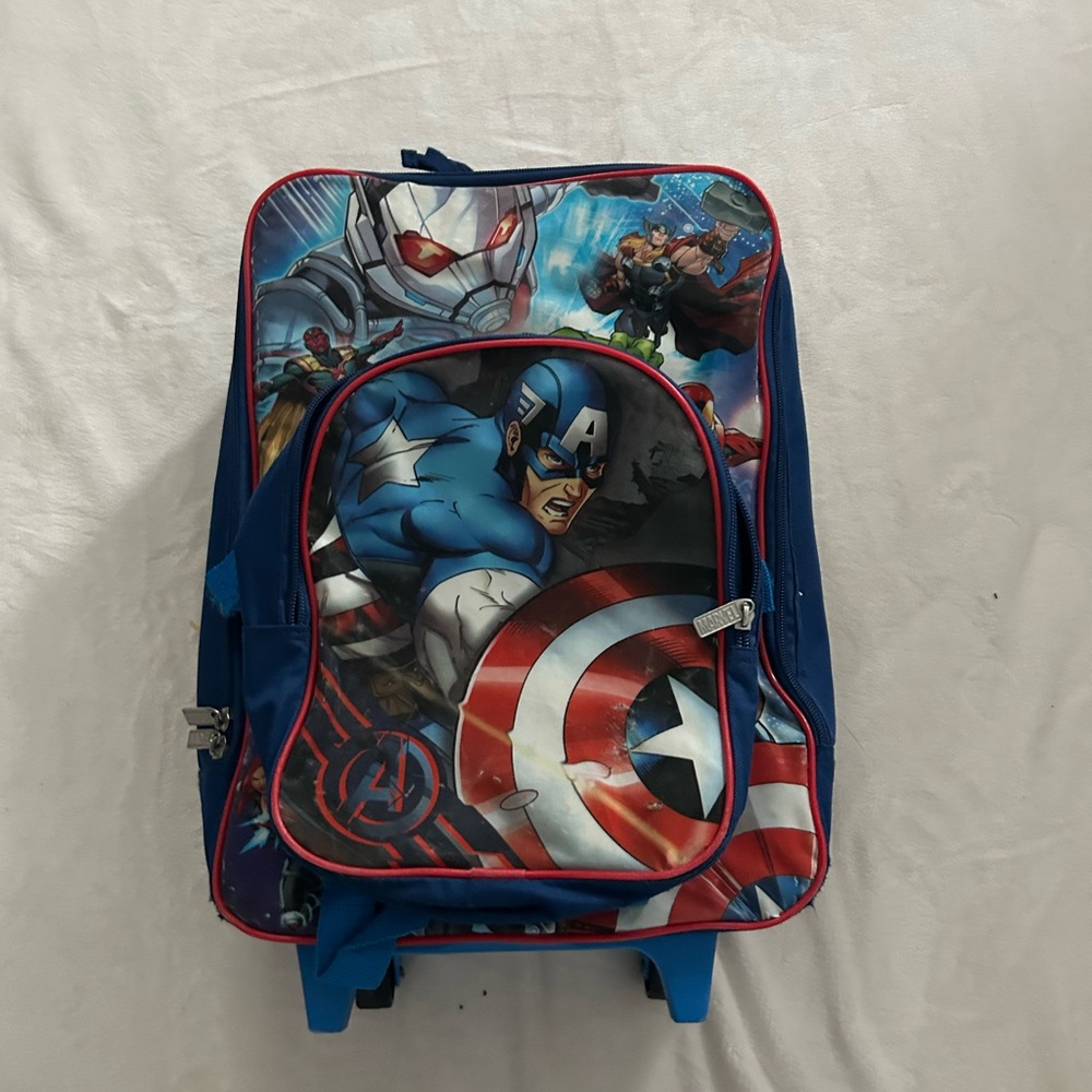 Marvel Superheroes Blue and Red Backpack